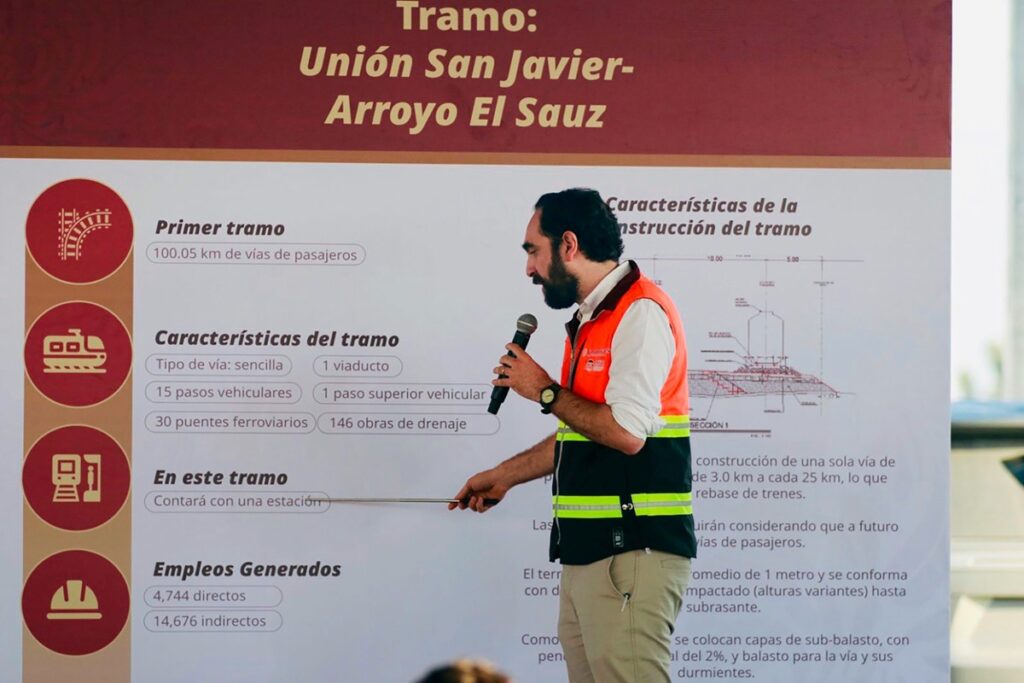 Inician de obra al Tren del Norte, tramo Saltillo-Nuevo Laredo