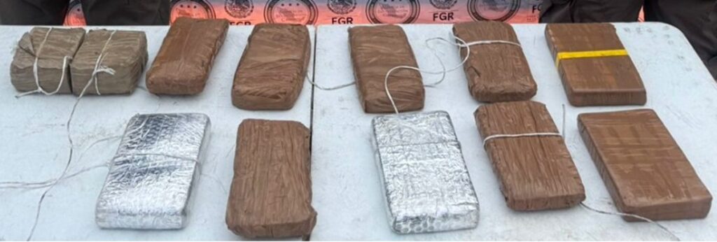 FGR asegura presunto fentanilo y heroína en Sonora