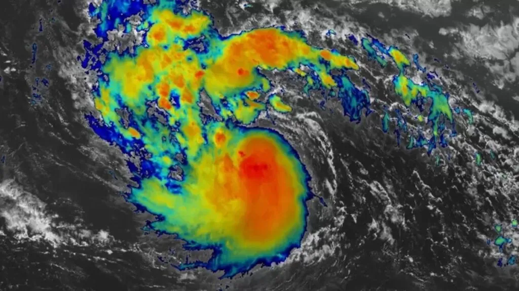 Una tormenta negra azotará gran parte del país