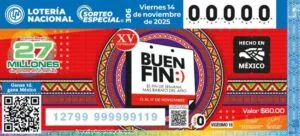 Celebran 15 años de El Buen Fin con billete de Lotería