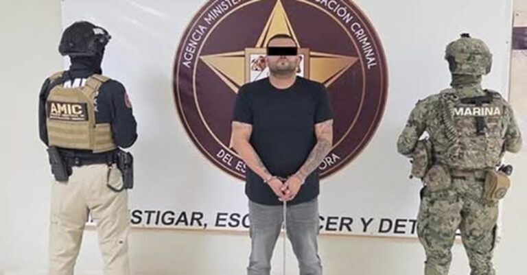 Detienen a “El Tomate”, vinculado con “El Mayito Flaco”, integrante del Cártel de Sinaloa