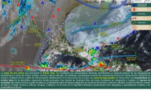 Alertan por ingreso de Frente Frío 14 a México este jueves: SMN