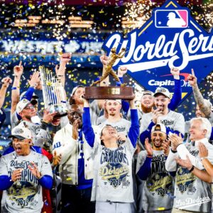 Dodgers de Los Ángeles ganan la Serie Mundial de Béisbol