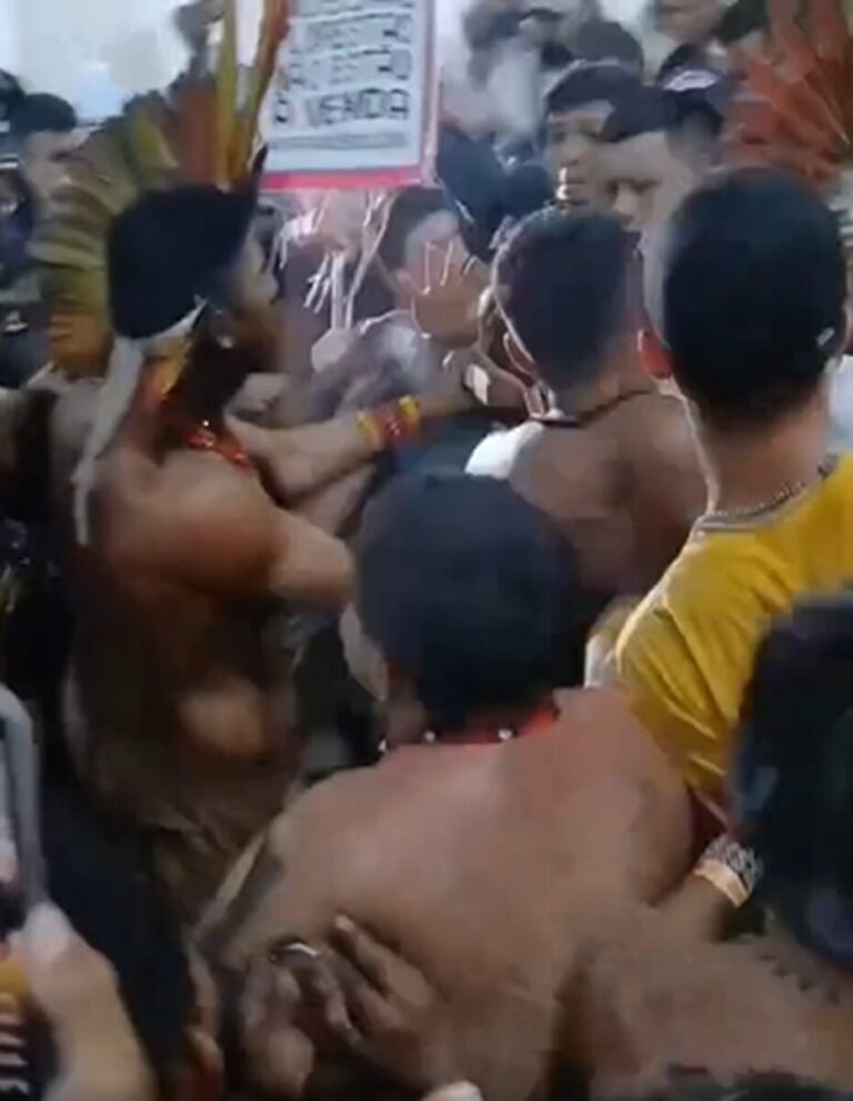 Indígenas se enfrentan a seguridad de la COP30 en Brasil