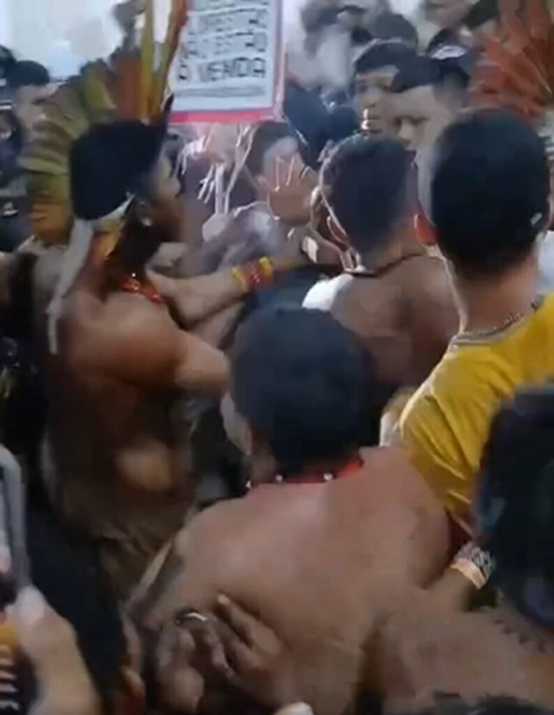 Indígenas se enfrentan a seguridad de la COP30 en Brasil