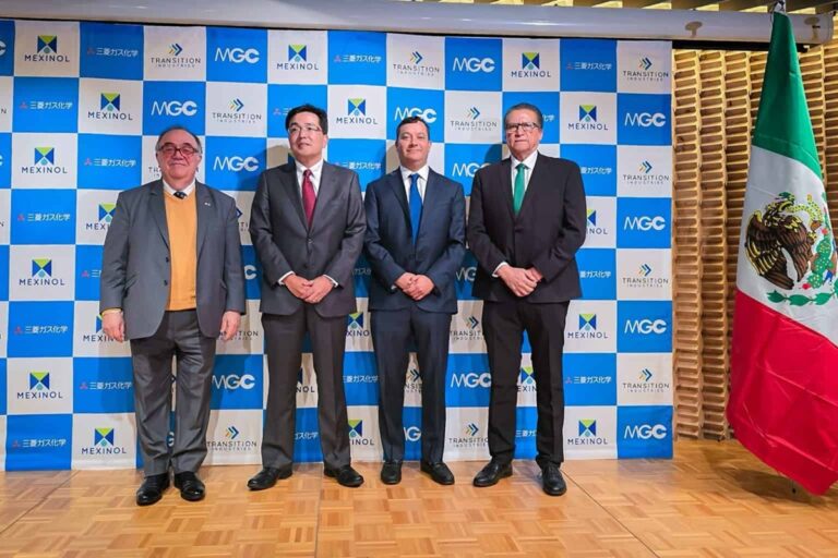México y Japón fortalecen alianza energética con acuerdo de venta de metanol