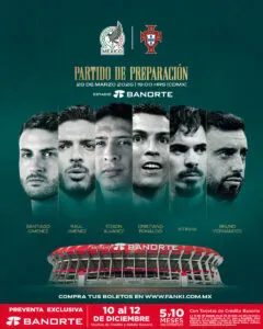 Boletos agotados para el México vs Portugal en el Estadio Azteca