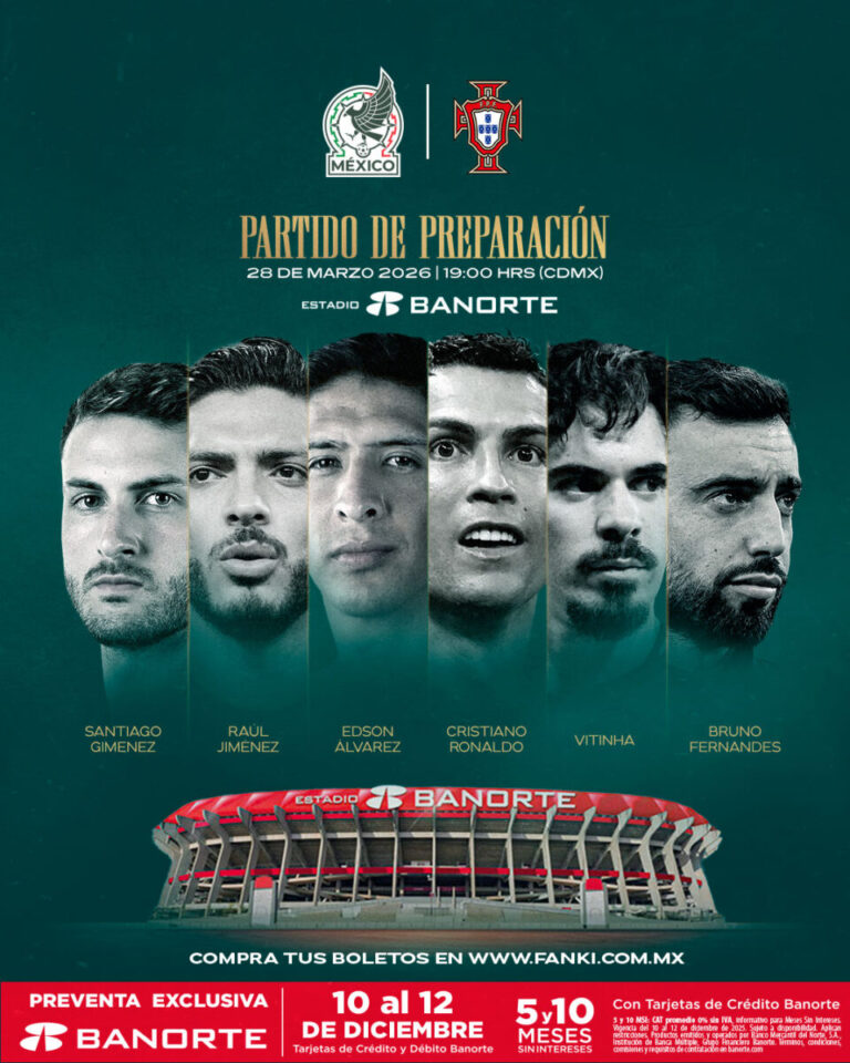 Boletos agotados para el México vs Portugal en el Estadio Azteca