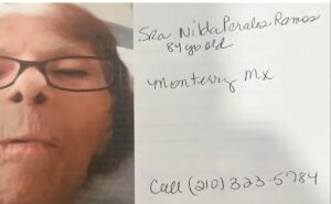 Identifican a adulta mayor abandonada en silla de ruedas en Matamoros