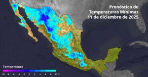Persistirá ambiente gélido en sierras de Chihuahua y Durango