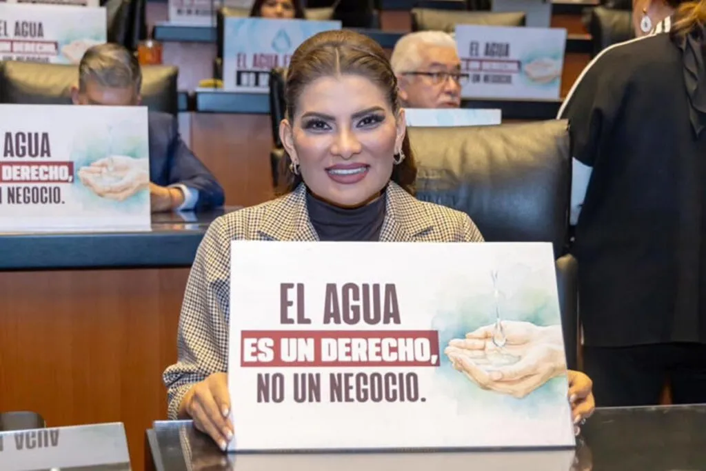 Senadora por Sonora detalla reforma a Ley de Aguas Nacionales
