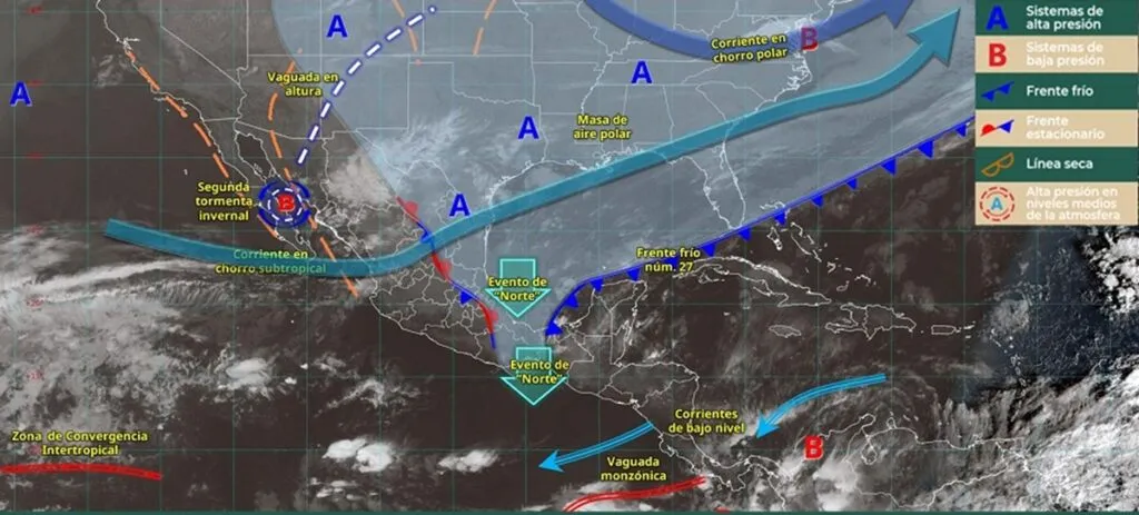 Segunda tormenta invernal ocasionará nevadas y lluvia engelante