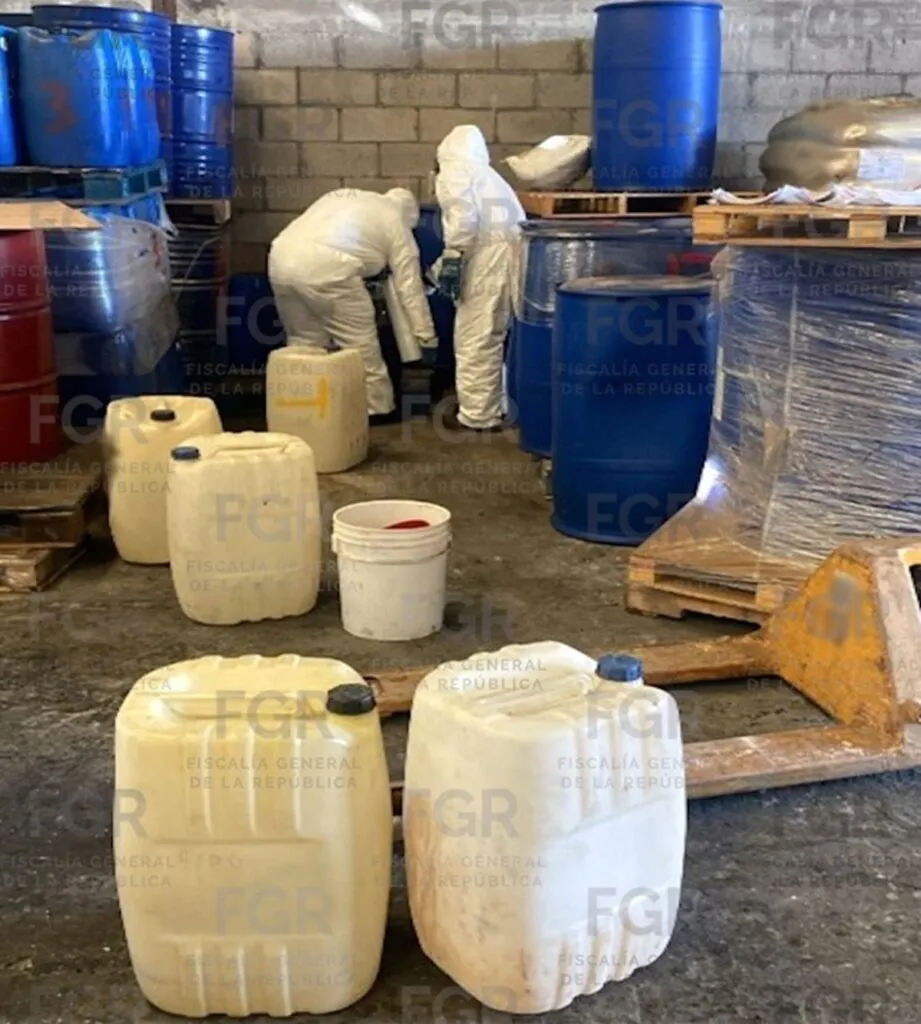 FGR incinera más de 97 toneladas de sustancias y precursores químicos