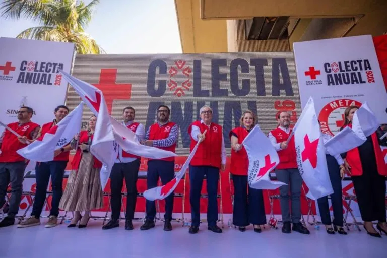 Ponen en marcha Colecta Nacional de Cruz Roja en Sinaloa