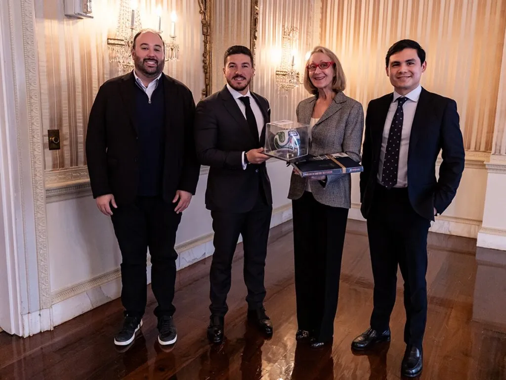 Sostiene Samuel García reunión con el Council of The Americas en NY