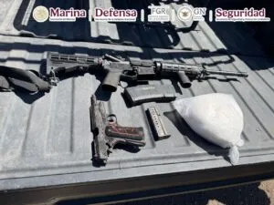 Detienen a generadores de violencia y aseguran armas de fuego