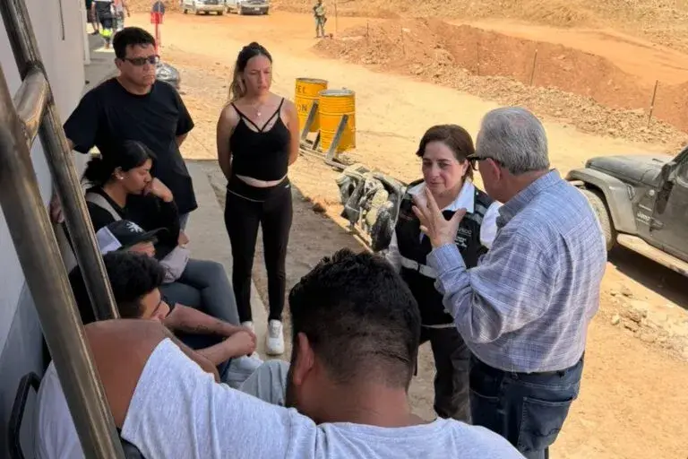 Gobernador Rocha visita nuevamente mina Santa Fe en Rosario