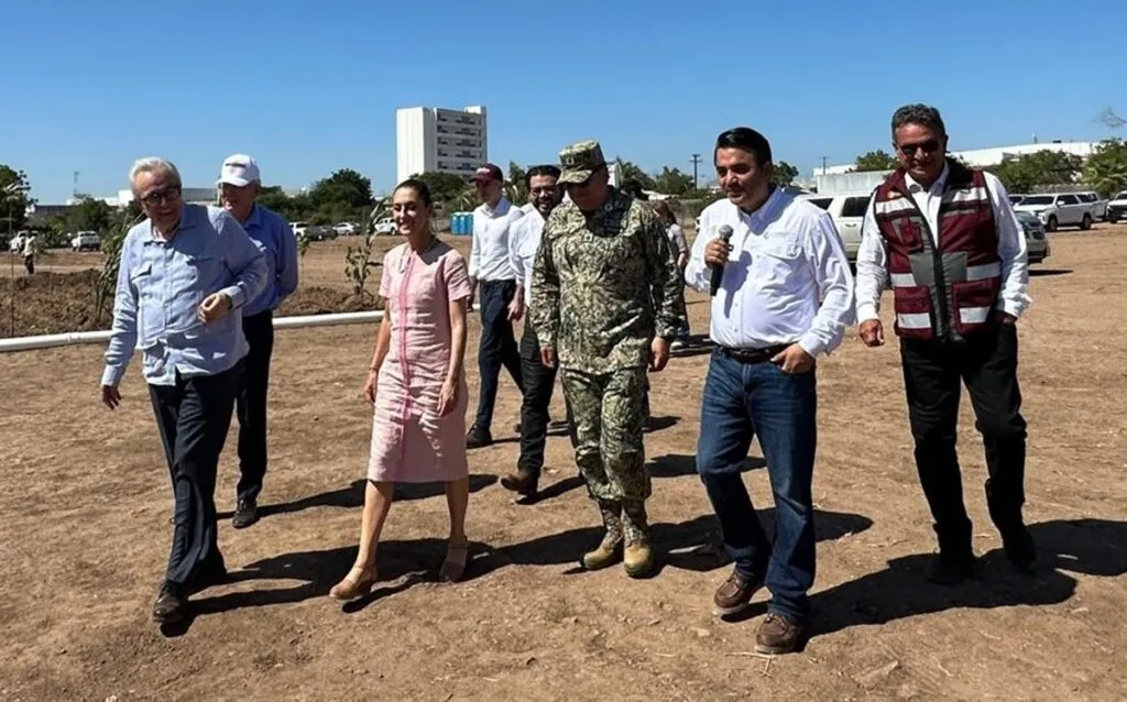 Presidenta Sheinbaum supervisa tecnificación de riego agrícola