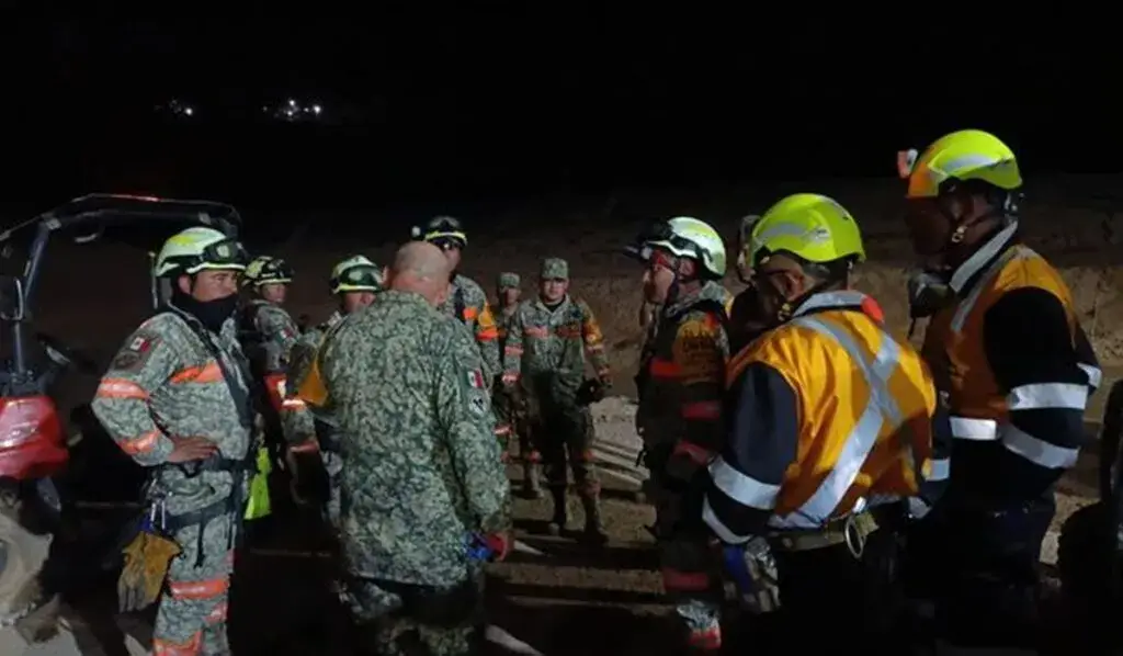 Protección Civil reporta avance en búsqueda de los mineros atrapados