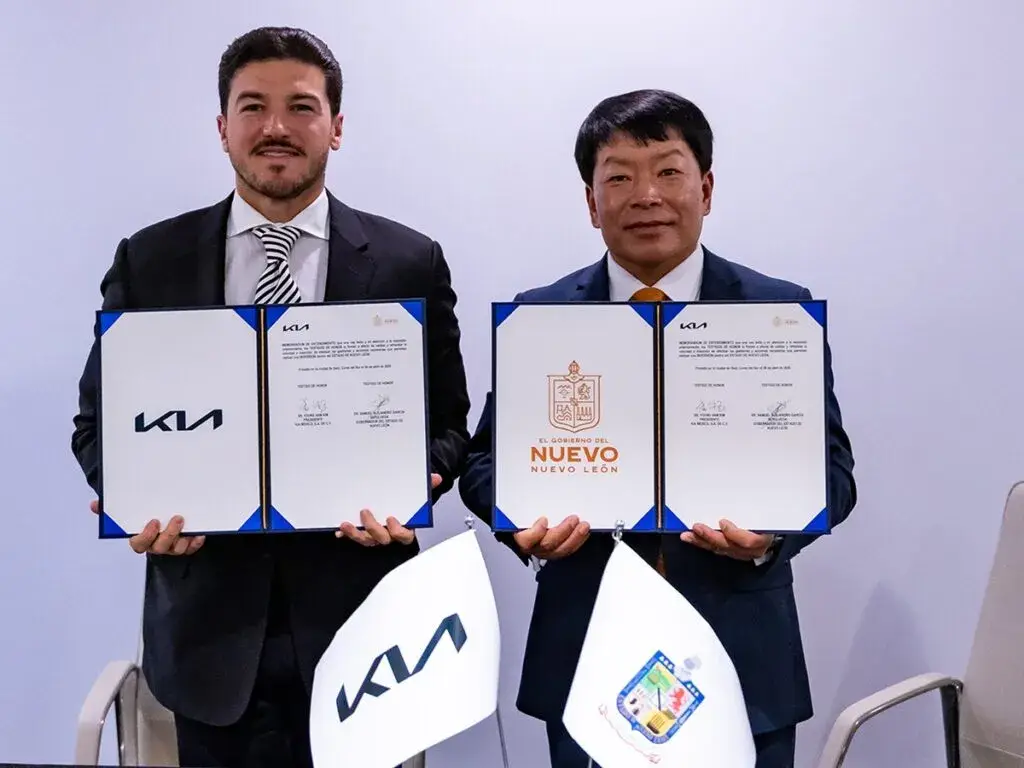 Logra Samuel García 600 mdd de inversión de KIA para NL