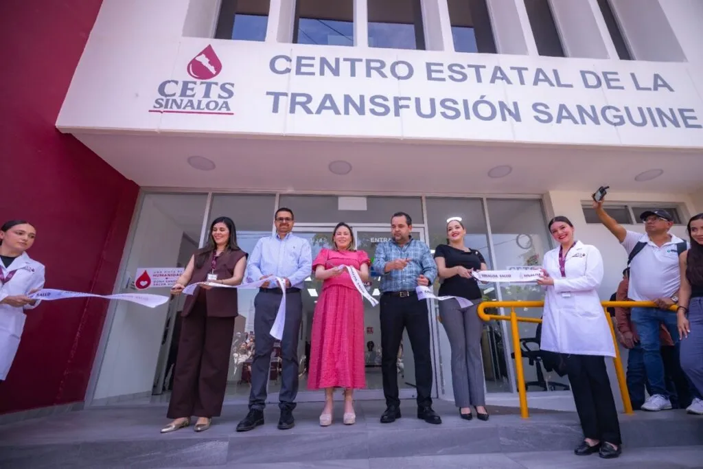 Gobernadora pone en marcha Centro Estatal de Transfusión Sanguínea