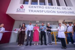 Gobernadora pone en marcha Centro Estatal de Transfusión Sanguínea