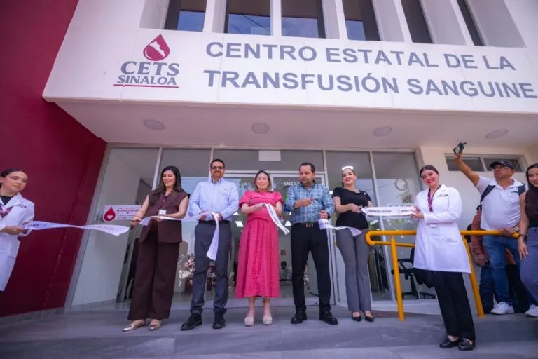 Gobernadora pone en marcha Centro Estatal de Transfusión Sanguínea