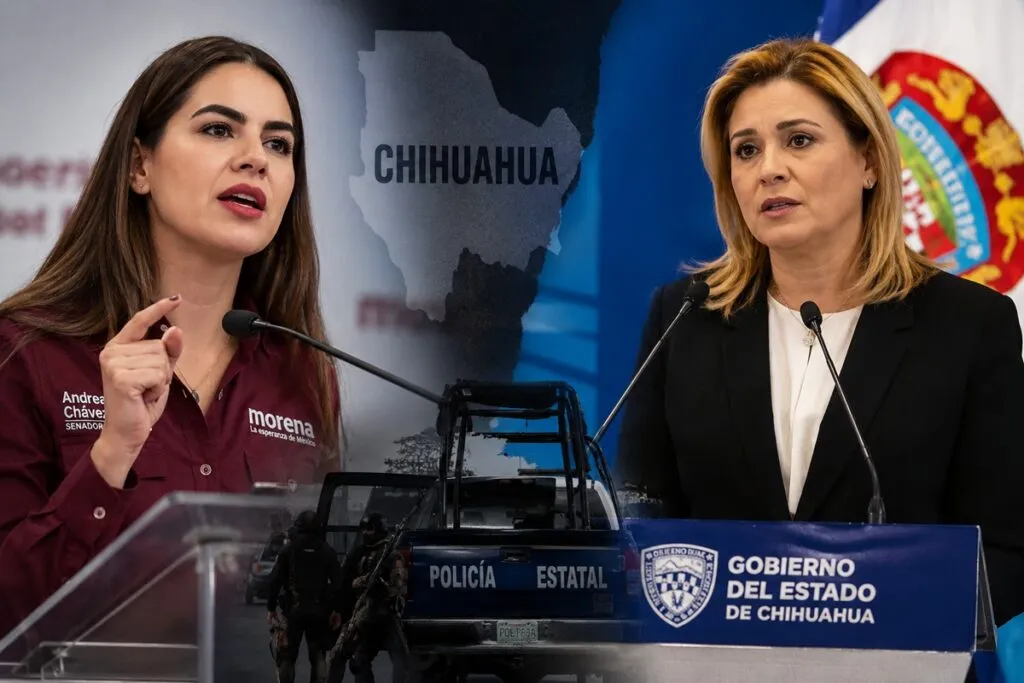 Maru Campos exige investigar a Andrea Chávez por presuntos nexos criminales