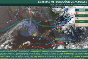 Monterrey enfrentará calor intenso y fuertes ráfagas este jueves