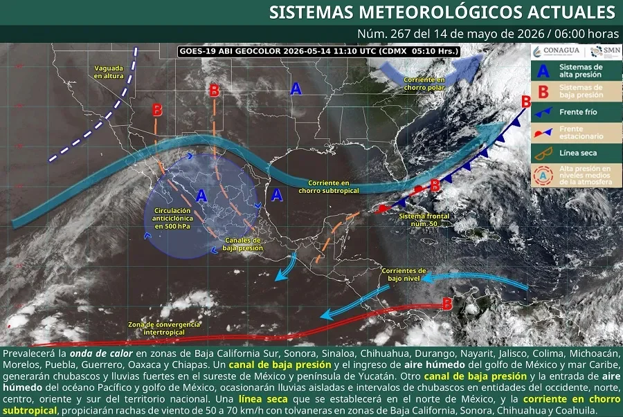 Monterrey enfrentará calor intenso y fuertes ráfagas este jueves