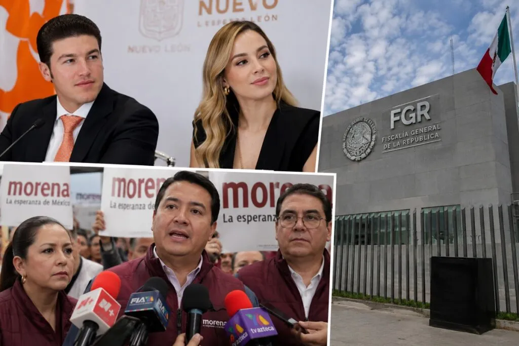 Morena denuncia a Samuel y Mariana ante la FGR