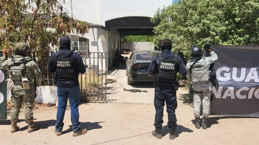 Aseguran casa ligada a organización criminal; y cae “El 60”