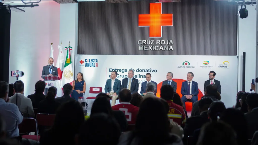 Banco Azteca y Cruz Roja consolidan aportación de 4 millones