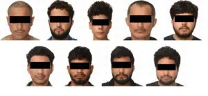 Dictan 21 años de prisión contra 9 personas detenidas con armamento en Mazatlán