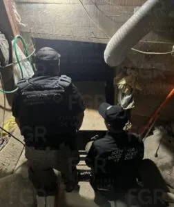 FGR descubre narcotúnel en Tijuana que conecta a EU