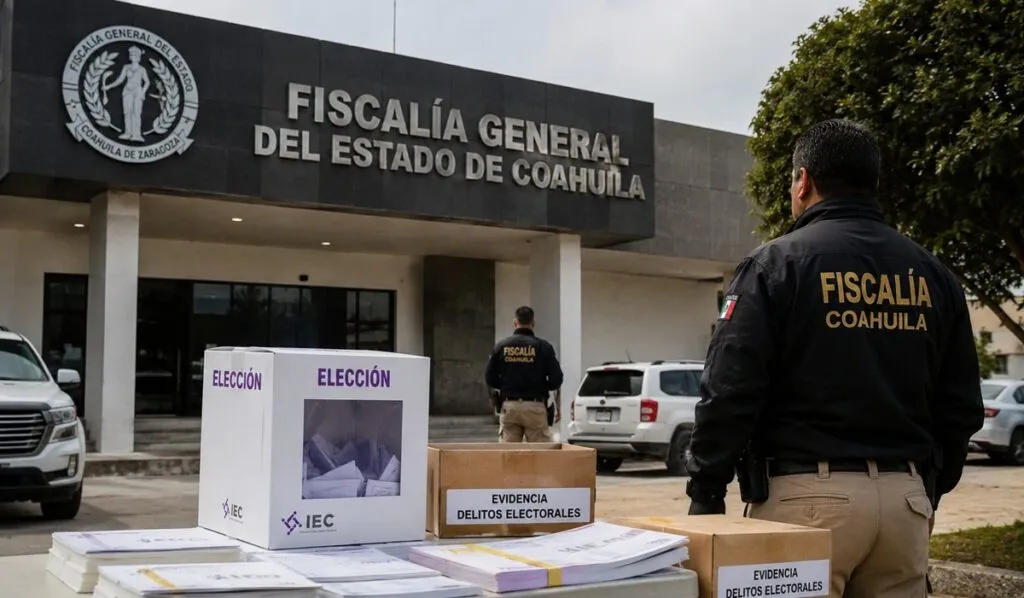 Fiscalía de Coahuila detiene a dos por presuntos delitos electorales
