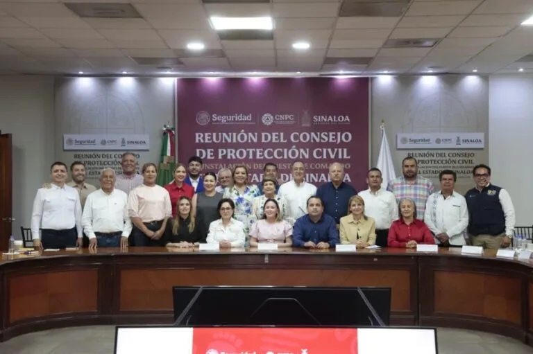 Instalan Puesto de Comando para atender emergencias por lluvias en Sinaloa