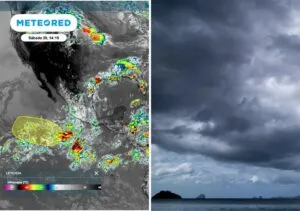 Se acerca nueva onda tropical a México con lluvias fuertes