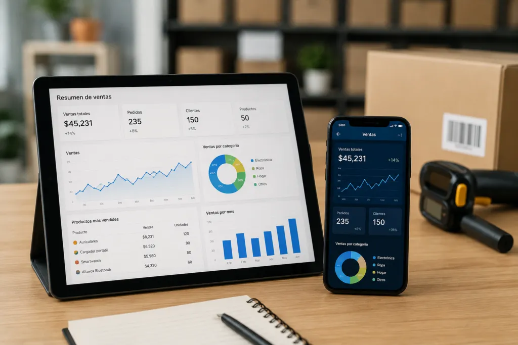 Aplicaciones para controlar inventarios y ventas. ¿Conoces algunas?