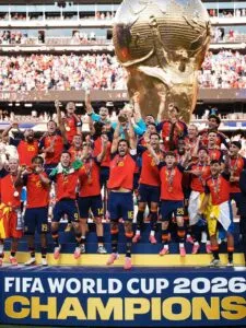 España, bicampeona del mundo; gana 1-0 a Argentina