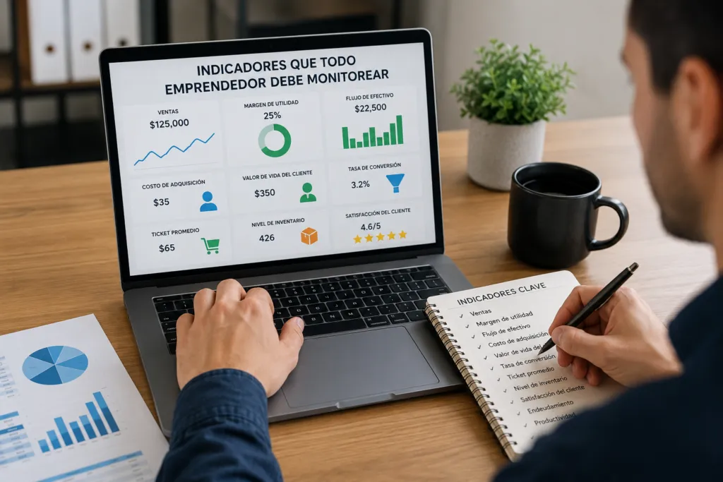 Indicadores que todo emprendedor debe monitorear