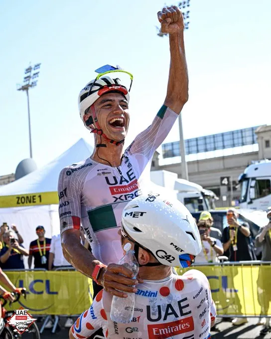 Isaac del Toro hace historia en el Tour de Francia
