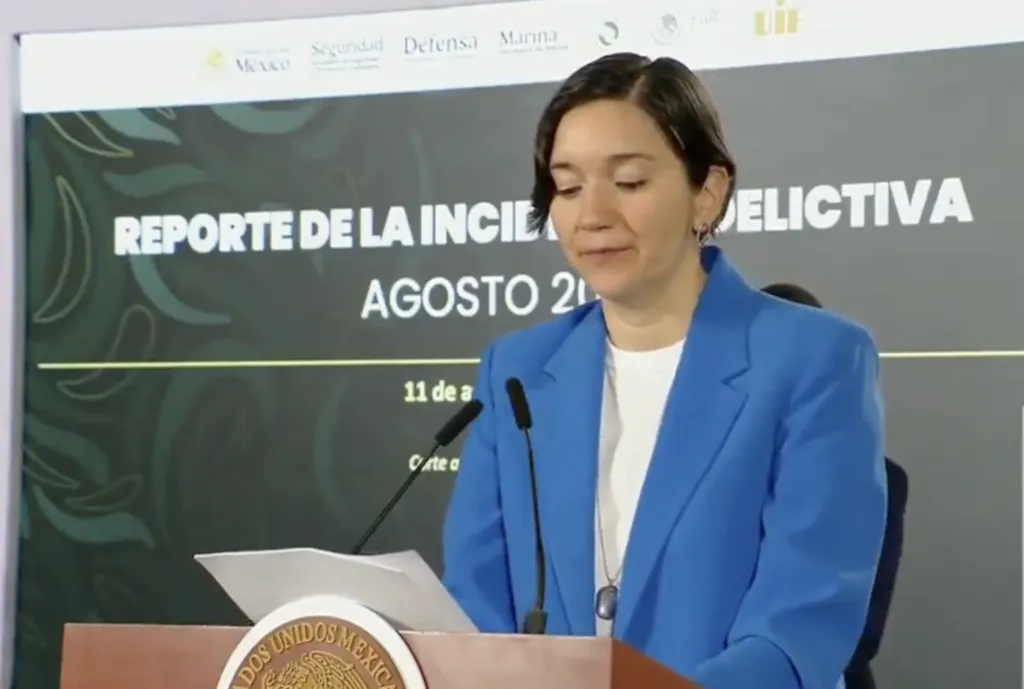 Titular del Secretariado Ejecutivo del Sistema Nacional de Seguridad Pública.