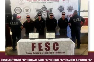 Detiene fuerza estatal a falsos escoltas en Tijuana