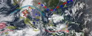 Huracán Polo mantiene su desplazamiento hacia Baja California Sur