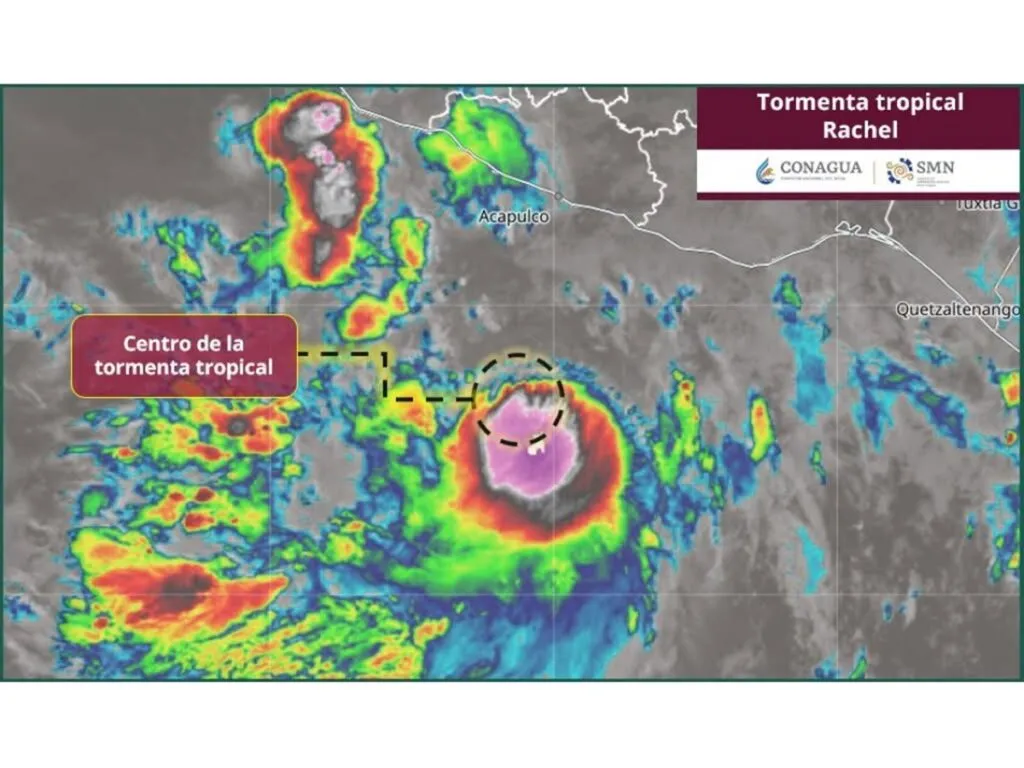 Huracán "Polo" y la TT "Rachel" provocarán lluvias intensas en gran parte del país