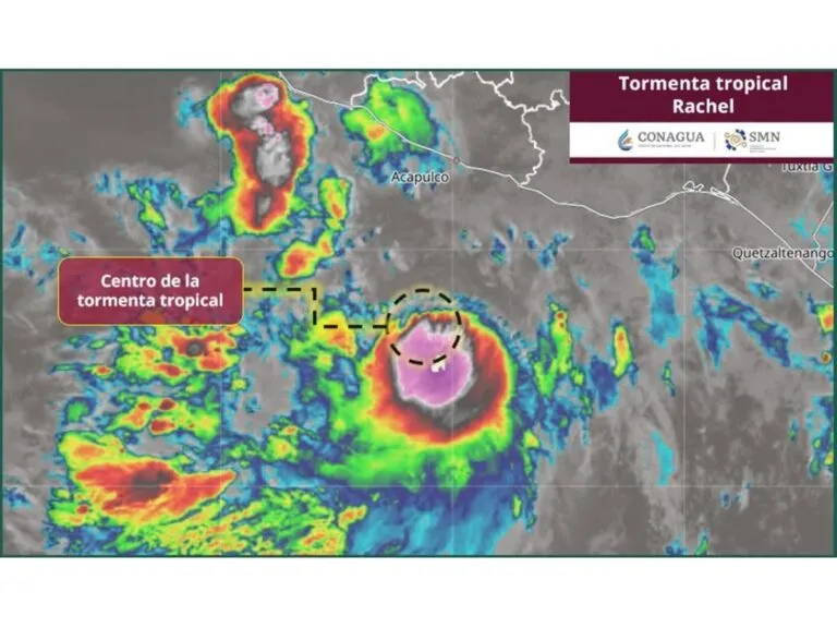 Huracán "Polo" y la TT "Rachel" provocarán lluvias intensas en gran parte del país