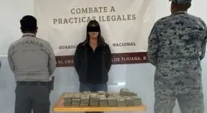 Aseguran a mujer con más de 176 mil dólares en Tijuana