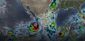 Pronostican lluvias intensas en Baja California Sur y Sinaloa por Rachel